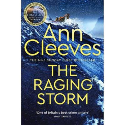 Ann Cleeves Raging Storm paperback detective novel, imported from the UK