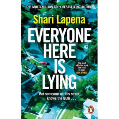 Everyone Here is Lying paperback book by Shari Lapena - British product