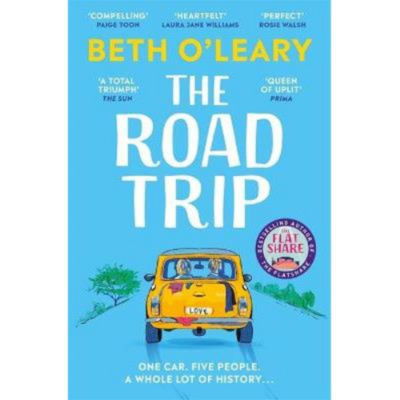 Paperback Road Trip by Beth O'Leary novel, imported from the UK