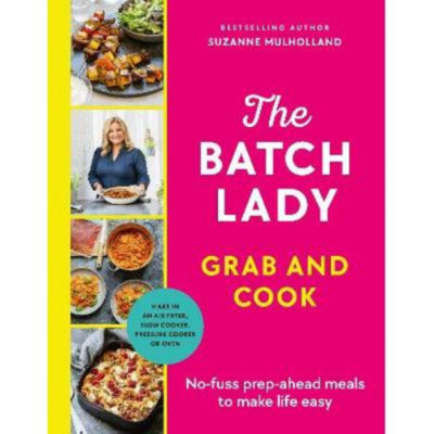 The Batch Lady Grab and Cook hardback recipe book, UK version