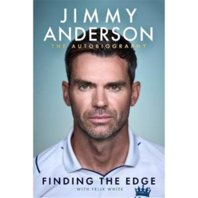 Jimmy Anderson Finding the Edge cricket biography hardback, imported from the UK