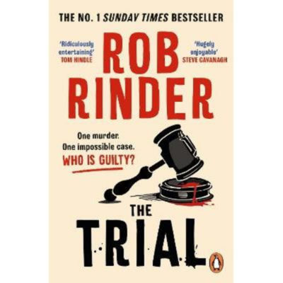 Rob Rinder The Trial paperback book, imported from the UK