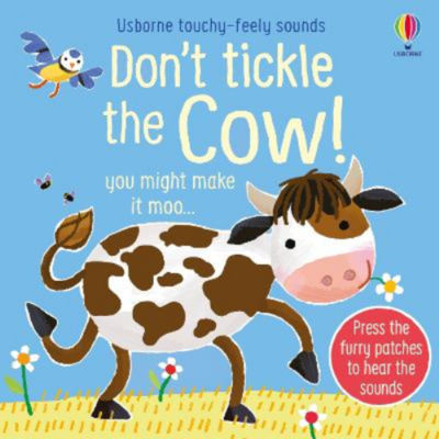 Usborne Don't Tickle the Cow! touch-and-feel book - British product