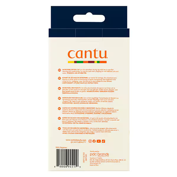 Cantu microfiber drying cap hair turban - British product