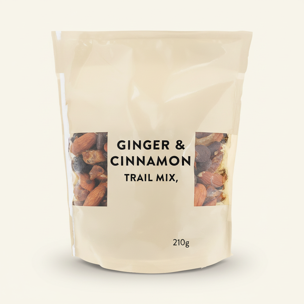 Holland & Barrett Ginger & Cinnamon Trail Mix 210g