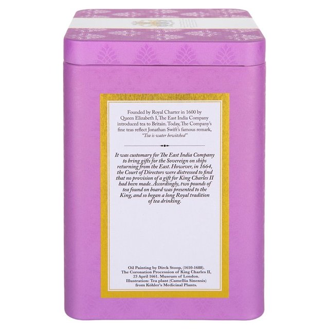 The East India Company Royal Breakfast Black Loose Leaf Tea Caddy   125g GOODS M&S   