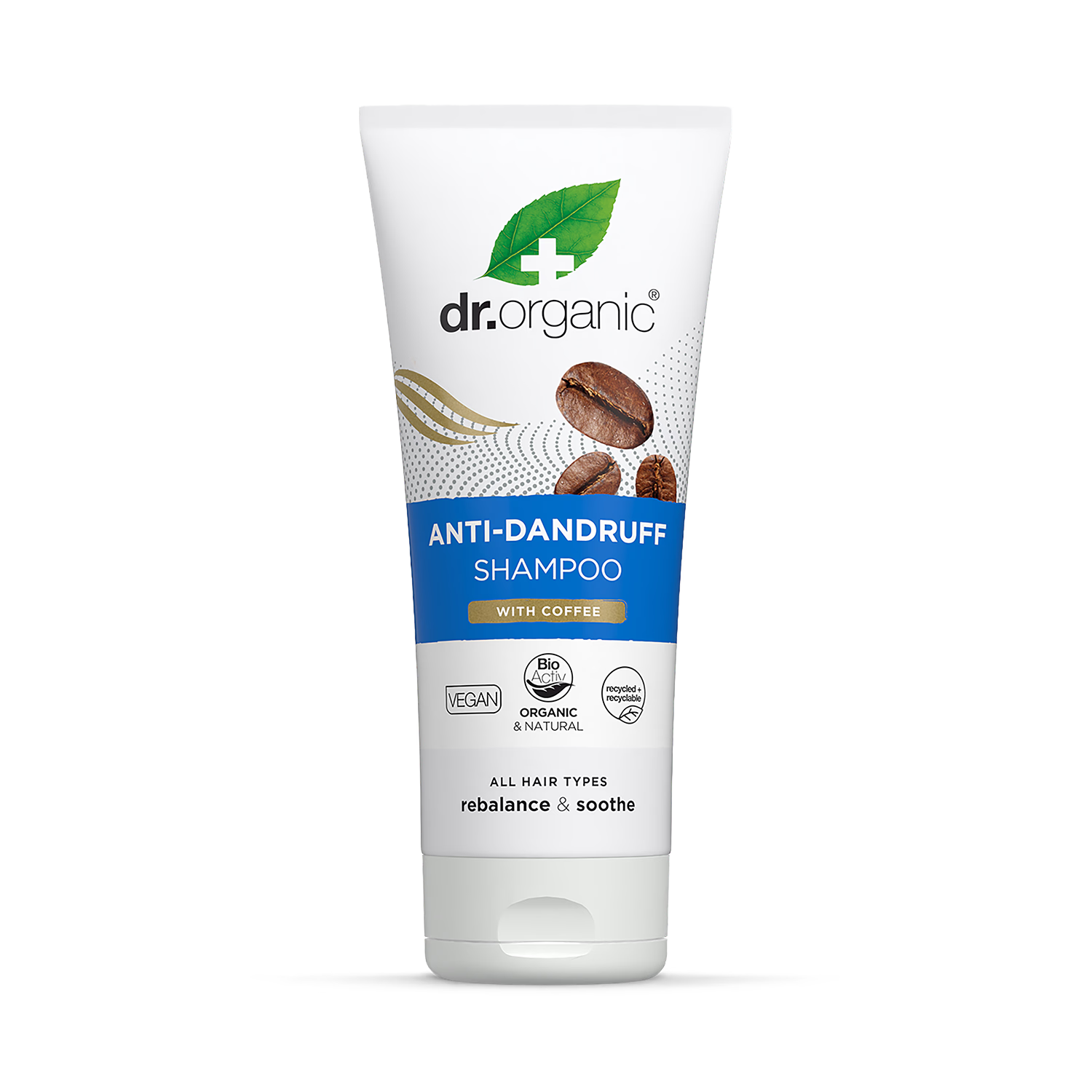 Dr Organic Coffee Anti-Dandruff Shampoo 200ml