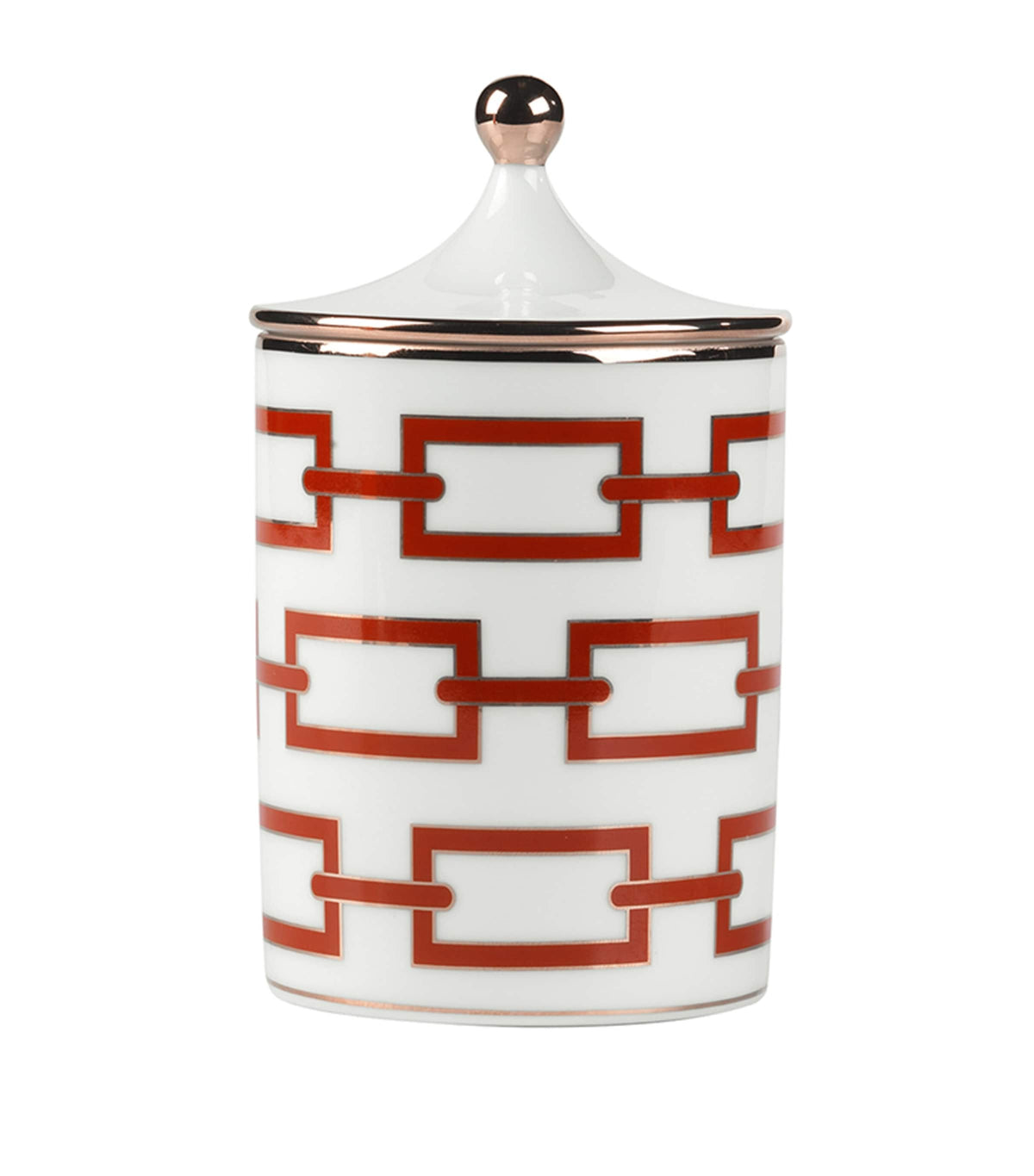 GINORI 1735 Catene Scarlatto candle 300g, UK version