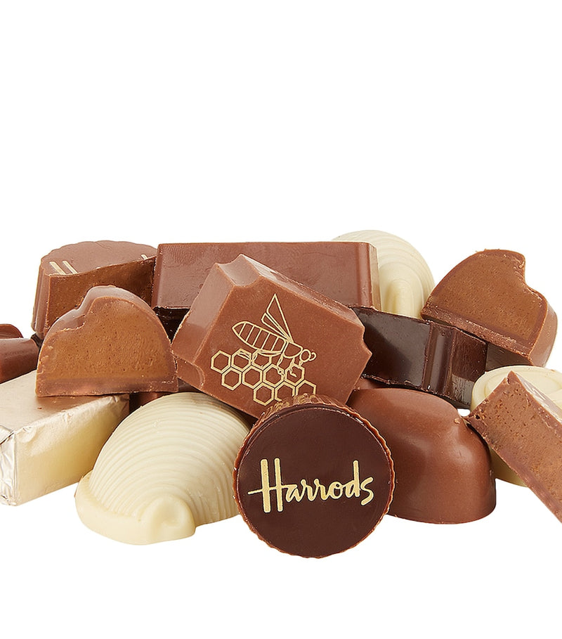 Harrods alcohol-free Belgian chocolate selection box 227g, UK version