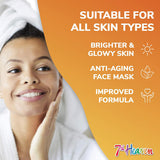 7th Heaven peel off face mask 6-pack, imported from the UK