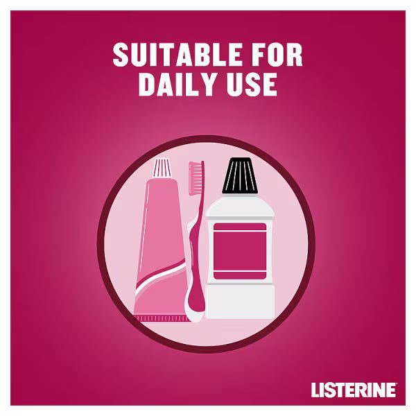 Listerine Advanced Defence Gum Treatment Mouthwash 500ml, UK version