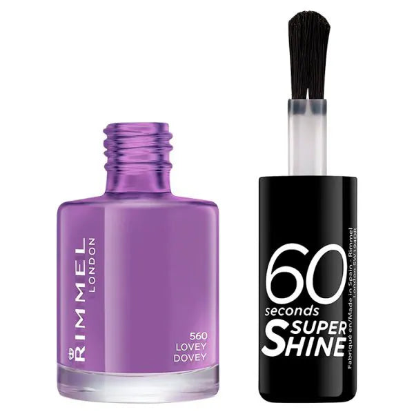 Rimmel Nail Polish Lovey Dovey 8ml, imported from the UK