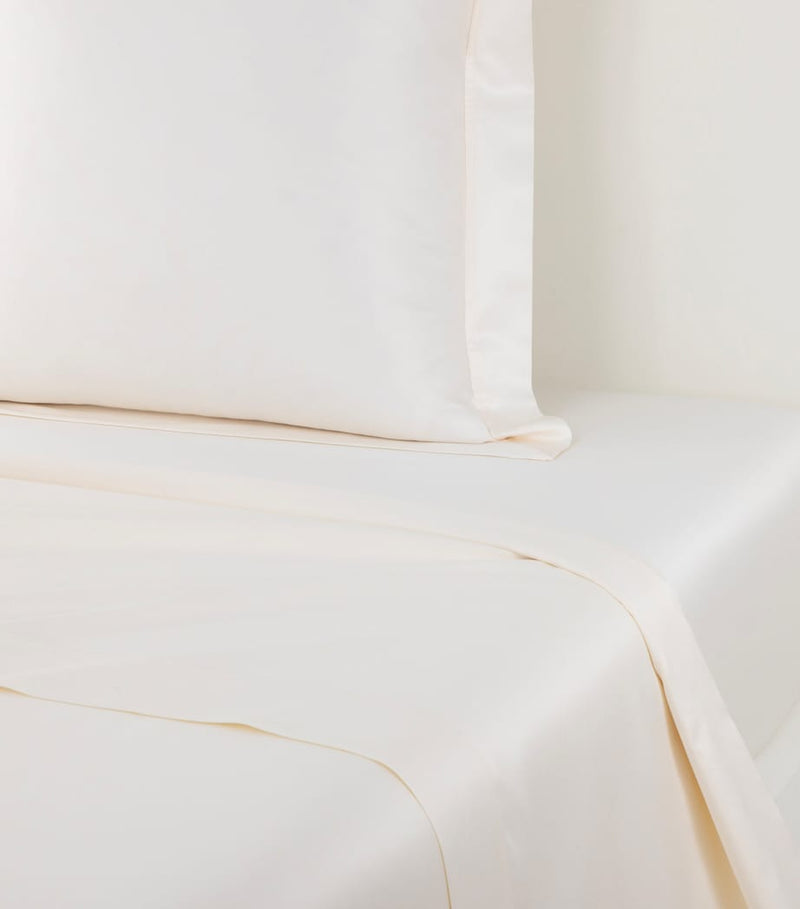 Yves Delorme Couture Egyptian Cotton Prodige Super King Flat Sheet (270cm X 320cm)