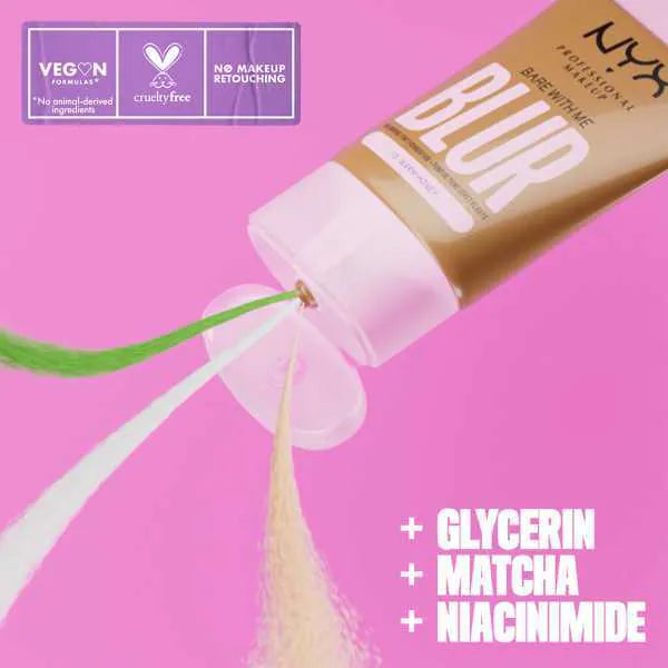 NYX Blur Tint Foundation Deep Golden imported from the UK