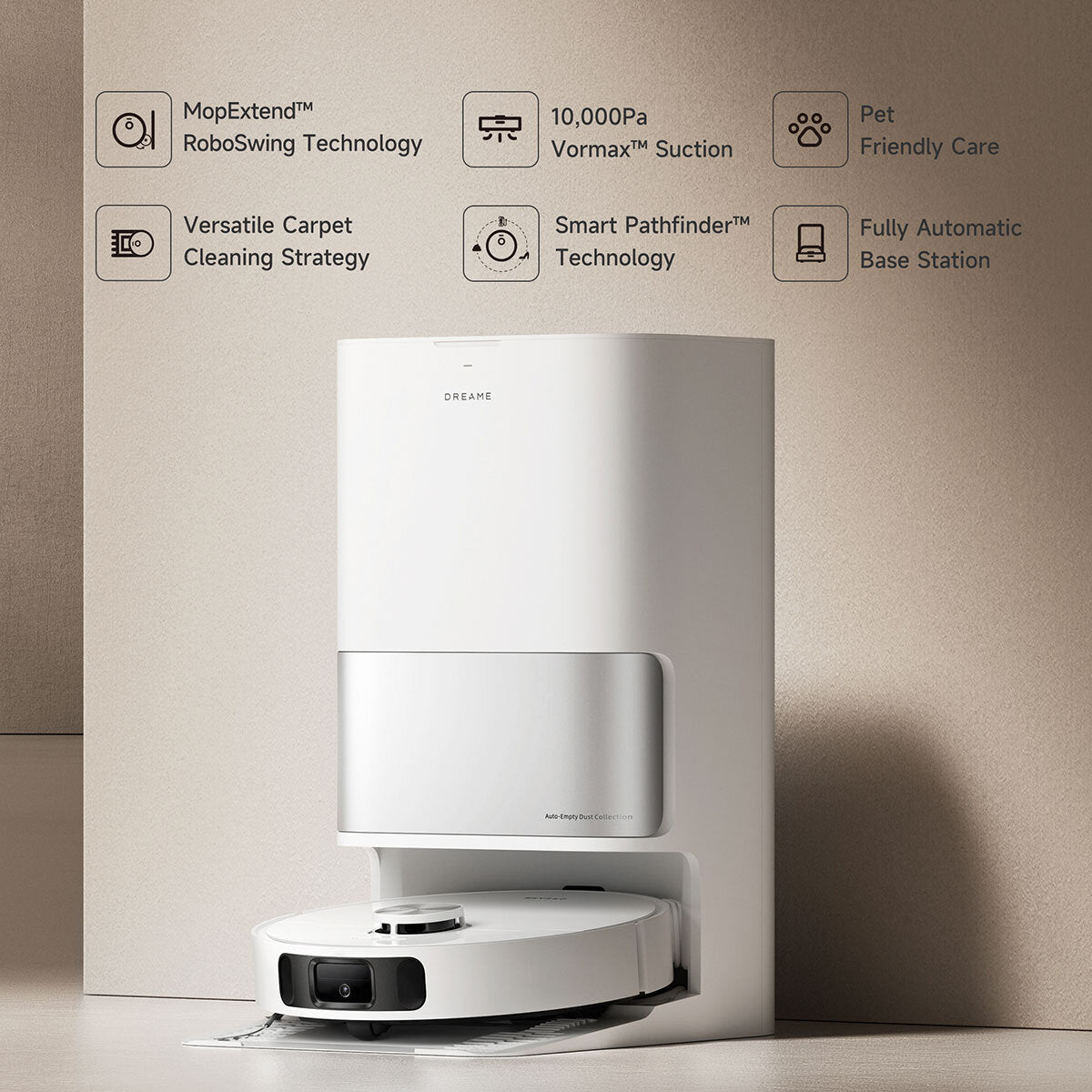 Dreame L10s Ultra Gen 2 Robot Vacuum Cleaner, RLL32SE - McGrocer