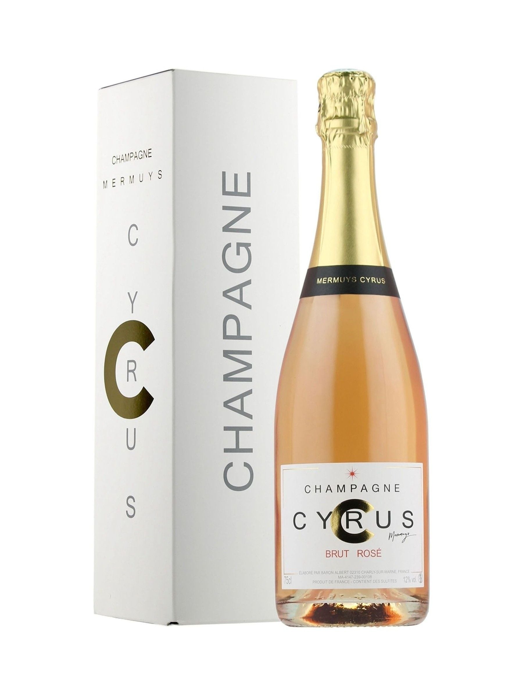 Le Bon Vin Mermuys Cyrus Rosé Champagne Single