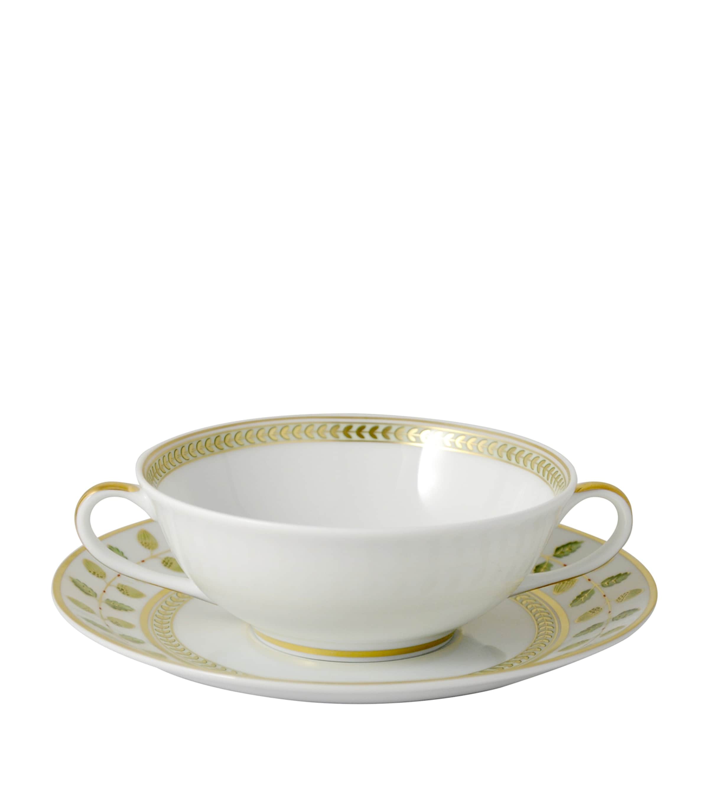 Bernardaud Constance Cream cup and saucer set 15cl - British product