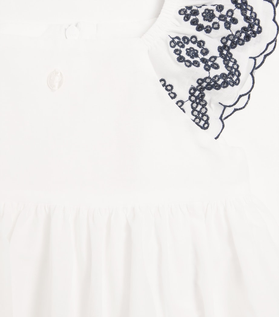 Patachou Cotton St Tropez baby dress for 6-36 months, imported from the UK