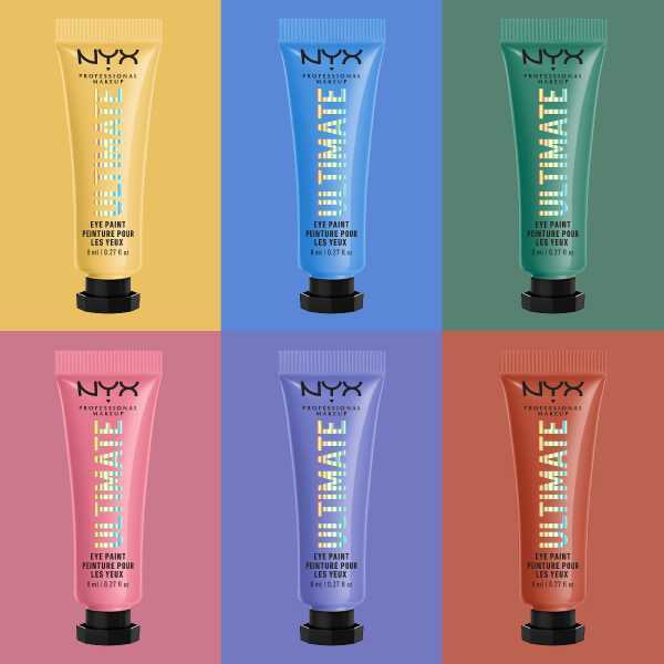 NYX Professional Makeup Pride Ultimate Eye Paints Coming Out Fierce, imported from the UK