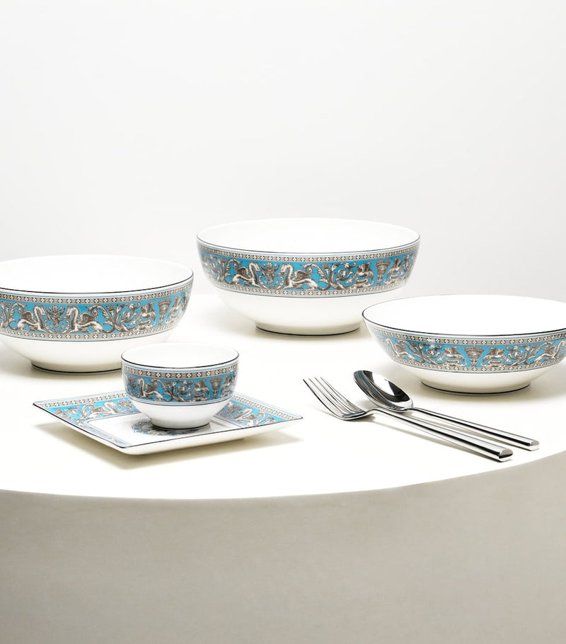 Wedgwood Florentine Turquoise tea bowl 8cm (British brand)