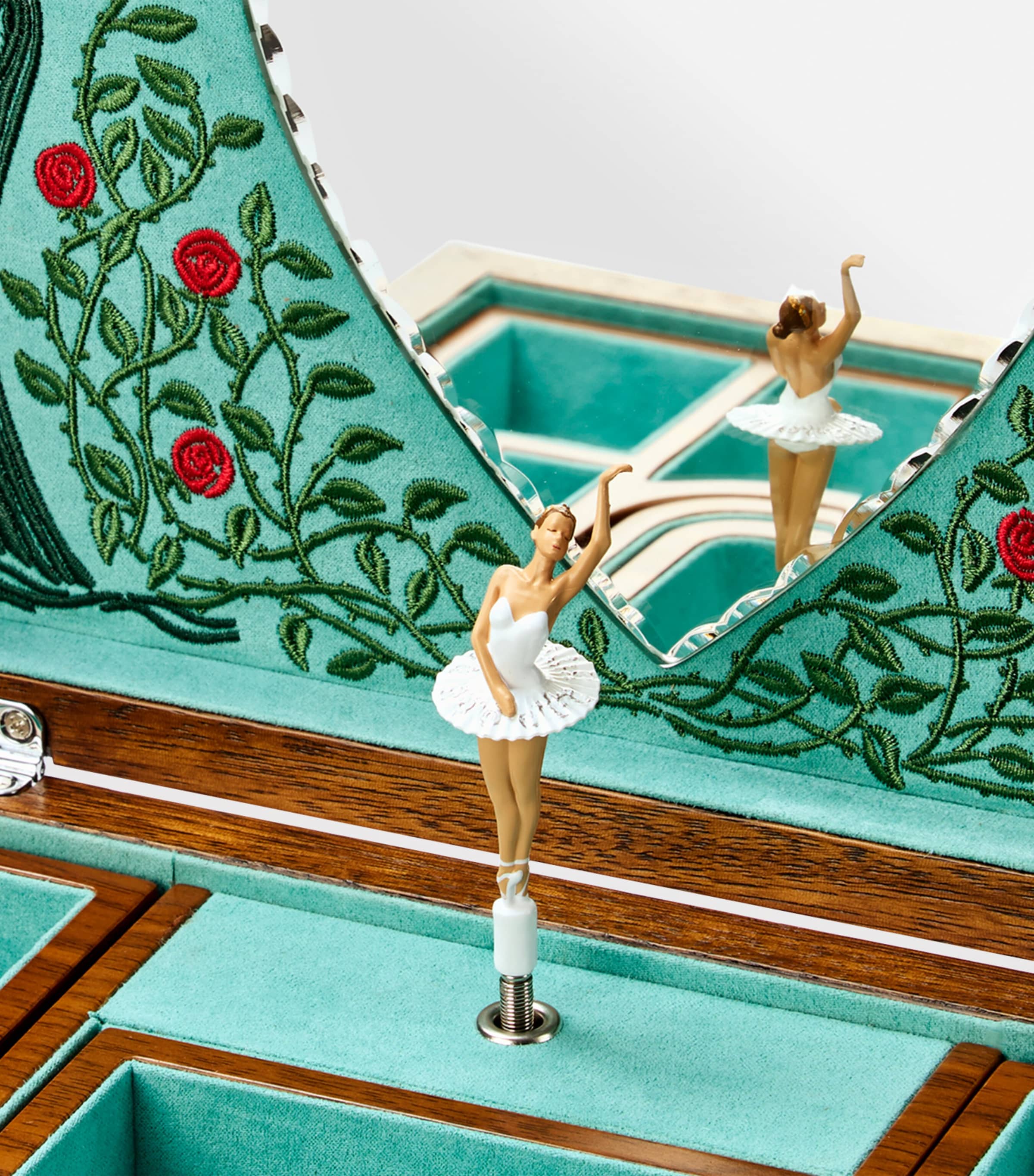 WOLF Ballet Sleeping Beauty musical jewellery box (British brand)