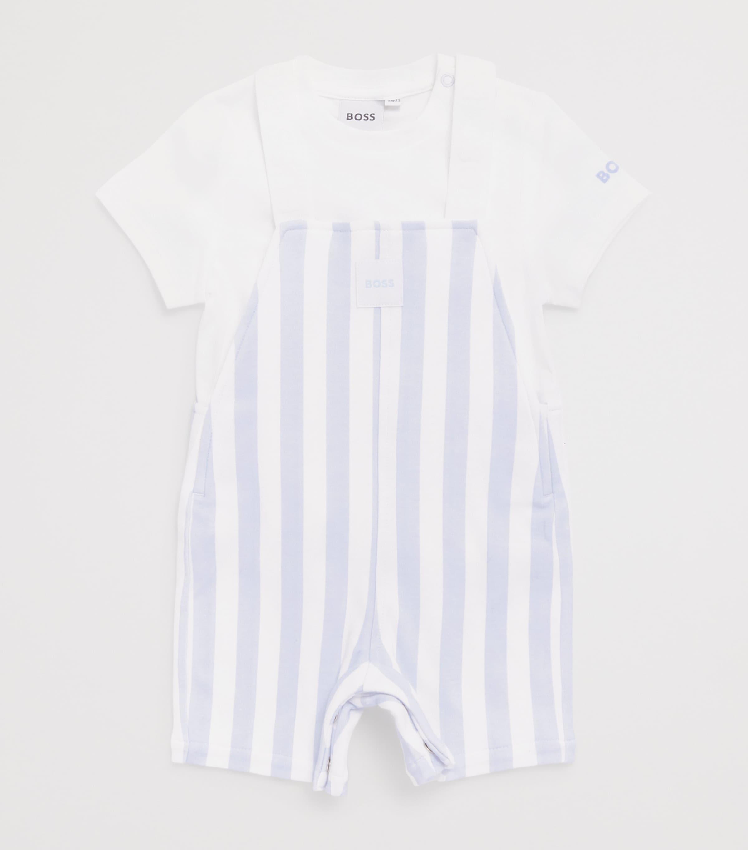 BOSS dungarees and T-shirt set for infants 1-18 months - British product
