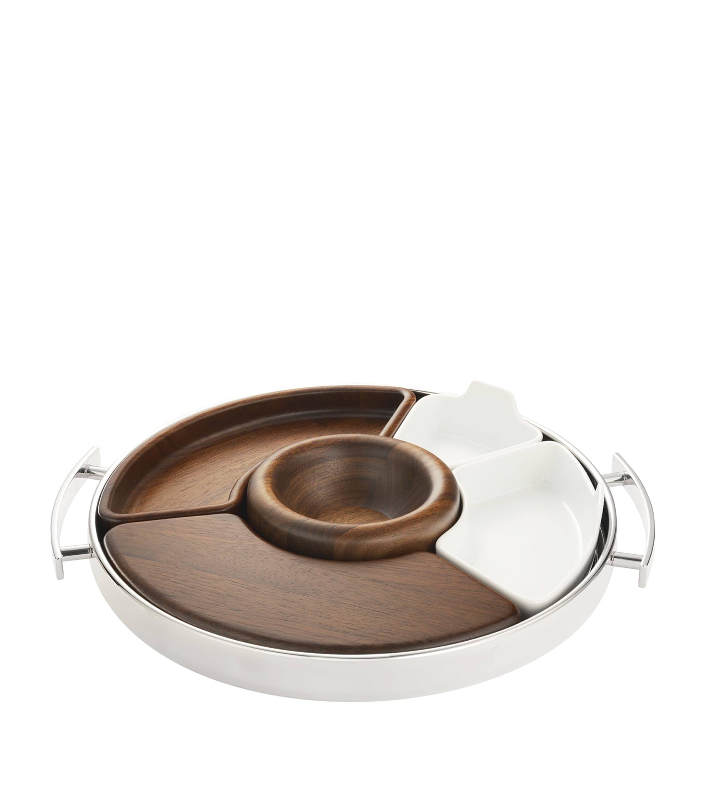 Christofle Stainless Steel MOOD Coffee Tray 32cm - British product