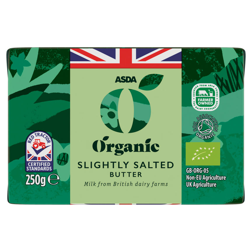 ASDA Organic Slightly Salted Butter - McGrocer