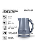Tower Grey Solitaire 1.5L kettle (British brand)