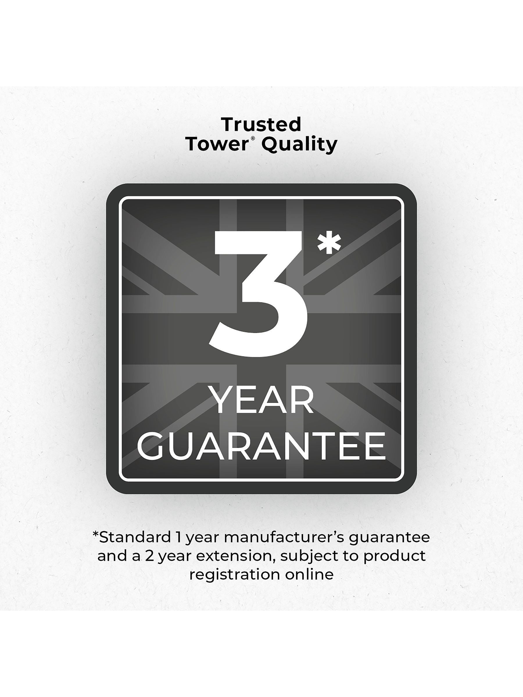 Tower Grey Solitaire 1.5L kettle (British brand)