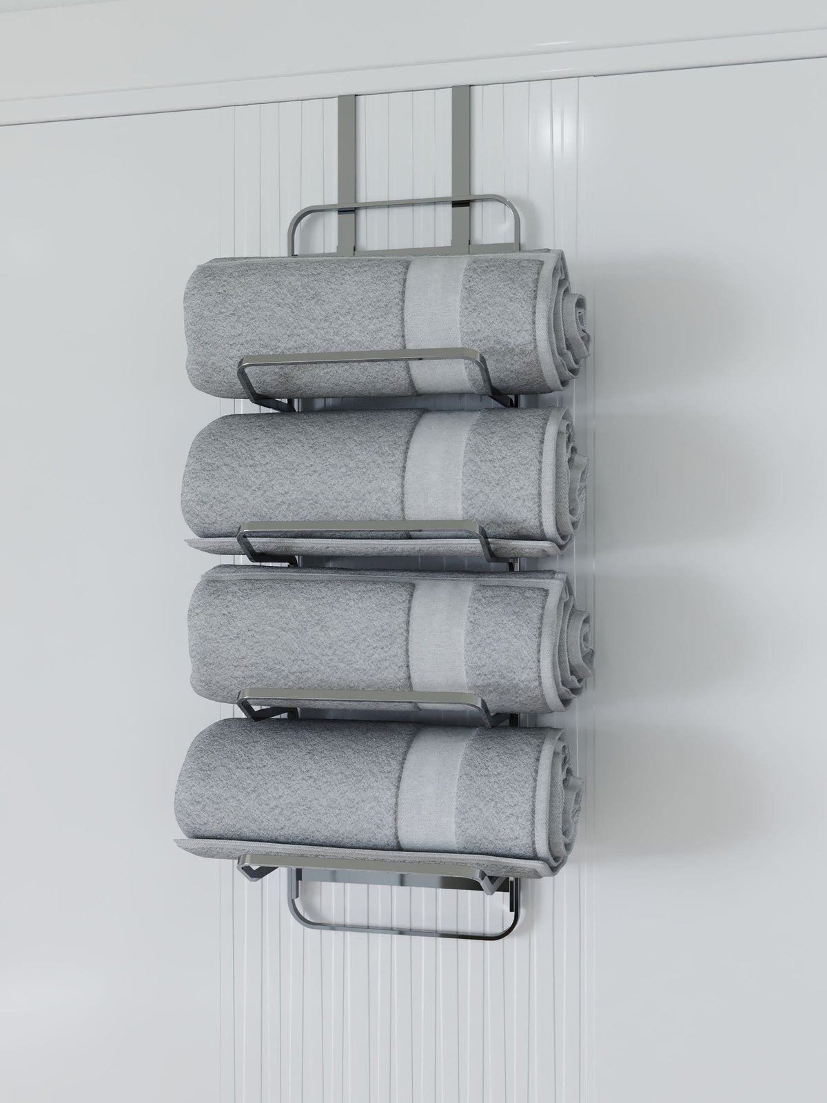 CROYDEX Hook Over Door Towel Rack