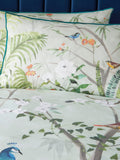 Soiree Green Peacock Jungle duvet cover set (British brand)