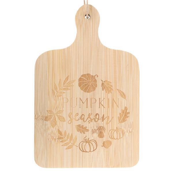 Something Different Bamboo Chopping Board Pumpkin Season 25x16cm (British brand)
