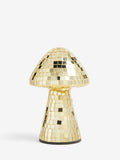 Rockett St George gold mushroom ornament 20cm x 13cm x 13cm, imported from the UK