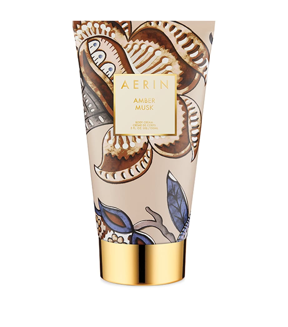 Deeply Moisturising Body Cream with Amber Musk Fragrance 150ml