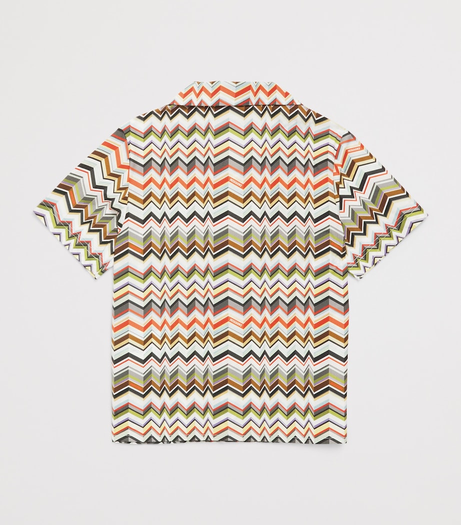 Missoni Kids cotton zigzag print shirt 4-14 years, imported from the UK