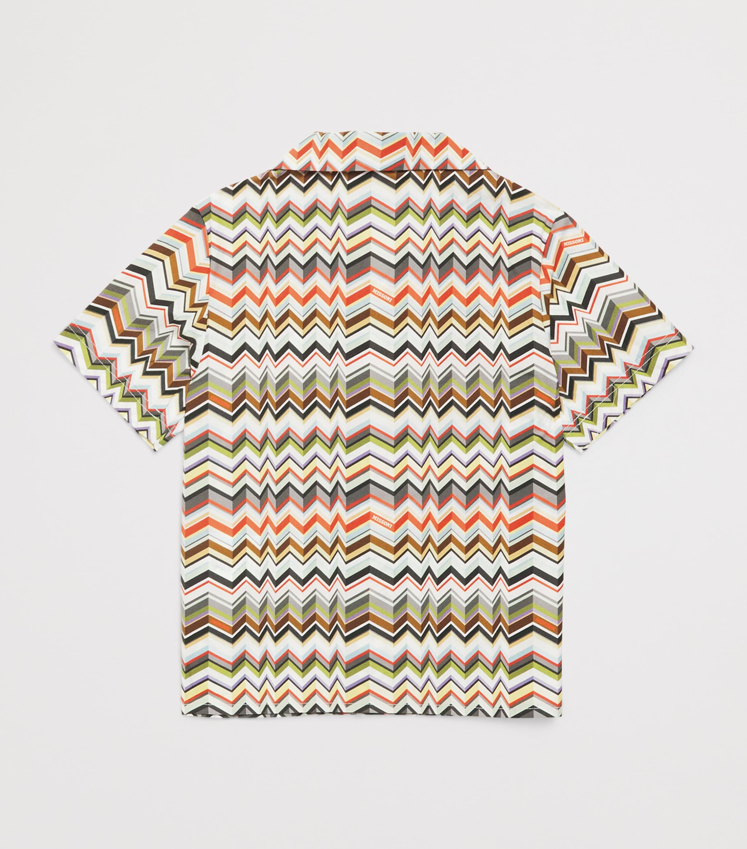 Missoni Kids cotton zigzag print shirt 4-14 years, imported from the UK