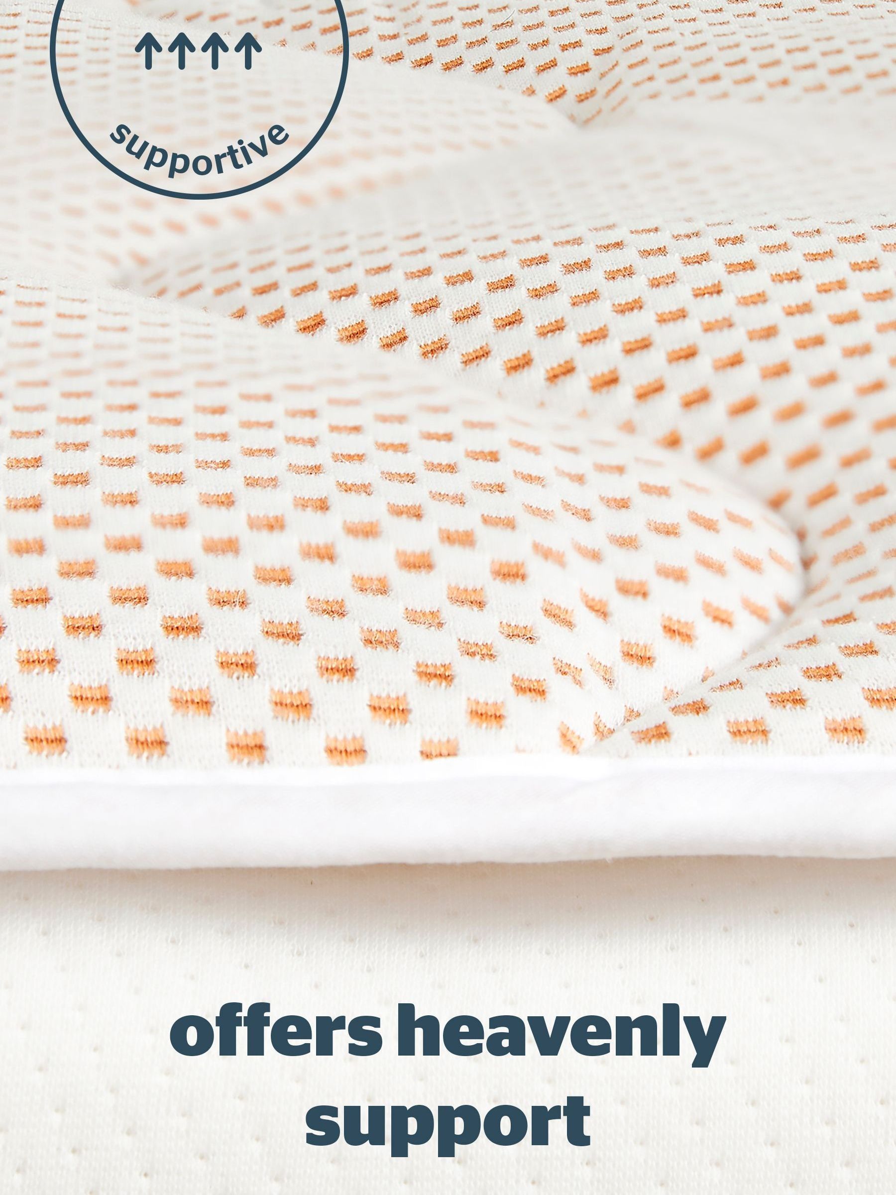 Silentnight White Wellbeing Copper mattress topper (British brand)