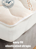 Silentnight White Wellbeing Copper mattress topper (British brand)
