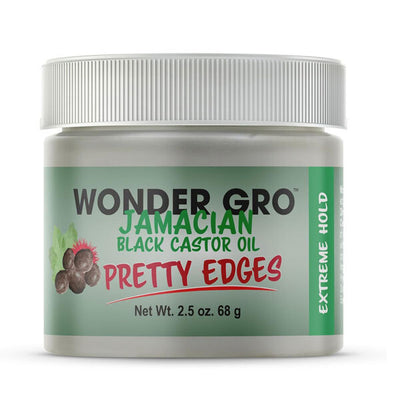 Wonder Gro Jamaican Black Castor Oil Pretty Edges Hair Gel