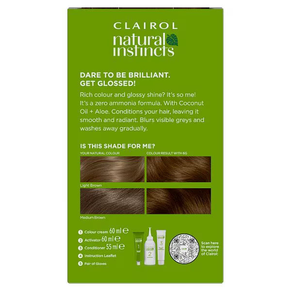 Clairol Semi-Permanent Hair Dye 7 Dark Blonde - British product