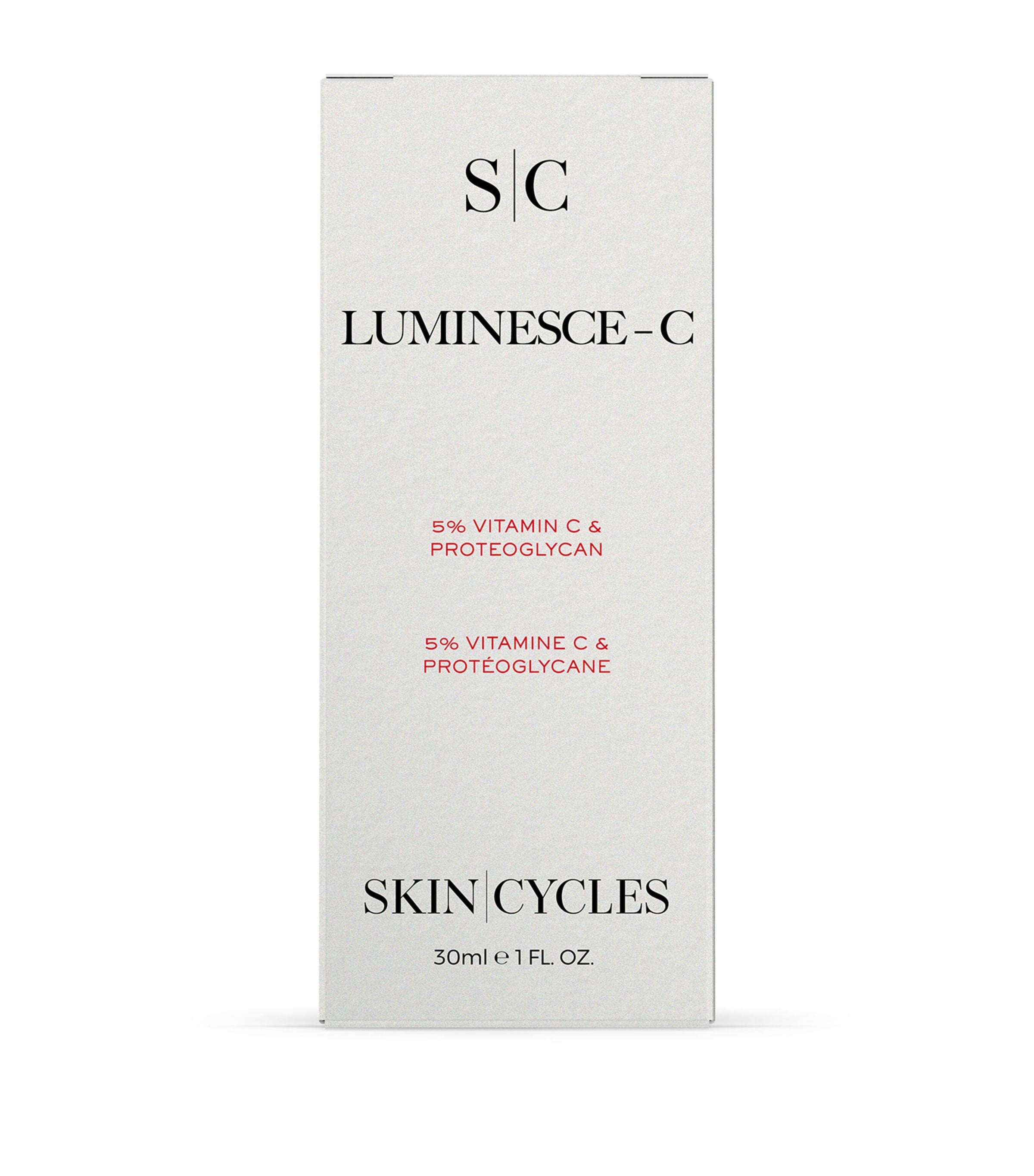 SKIN - CYCLES Luminesce-C Serum 30ml, UK version