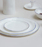Feldspar Cobalt dinner plates set of 4 28.5cm - British product