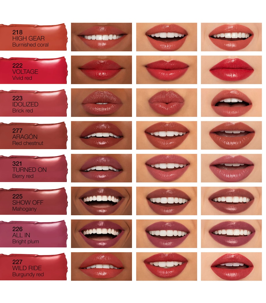 NARS Afterglow Sensual Shine Lipstick, imported from the UK