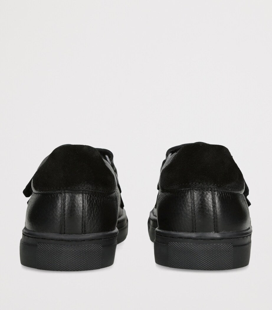 Papouelli Leather Atlas Sneakers, imported from the UK