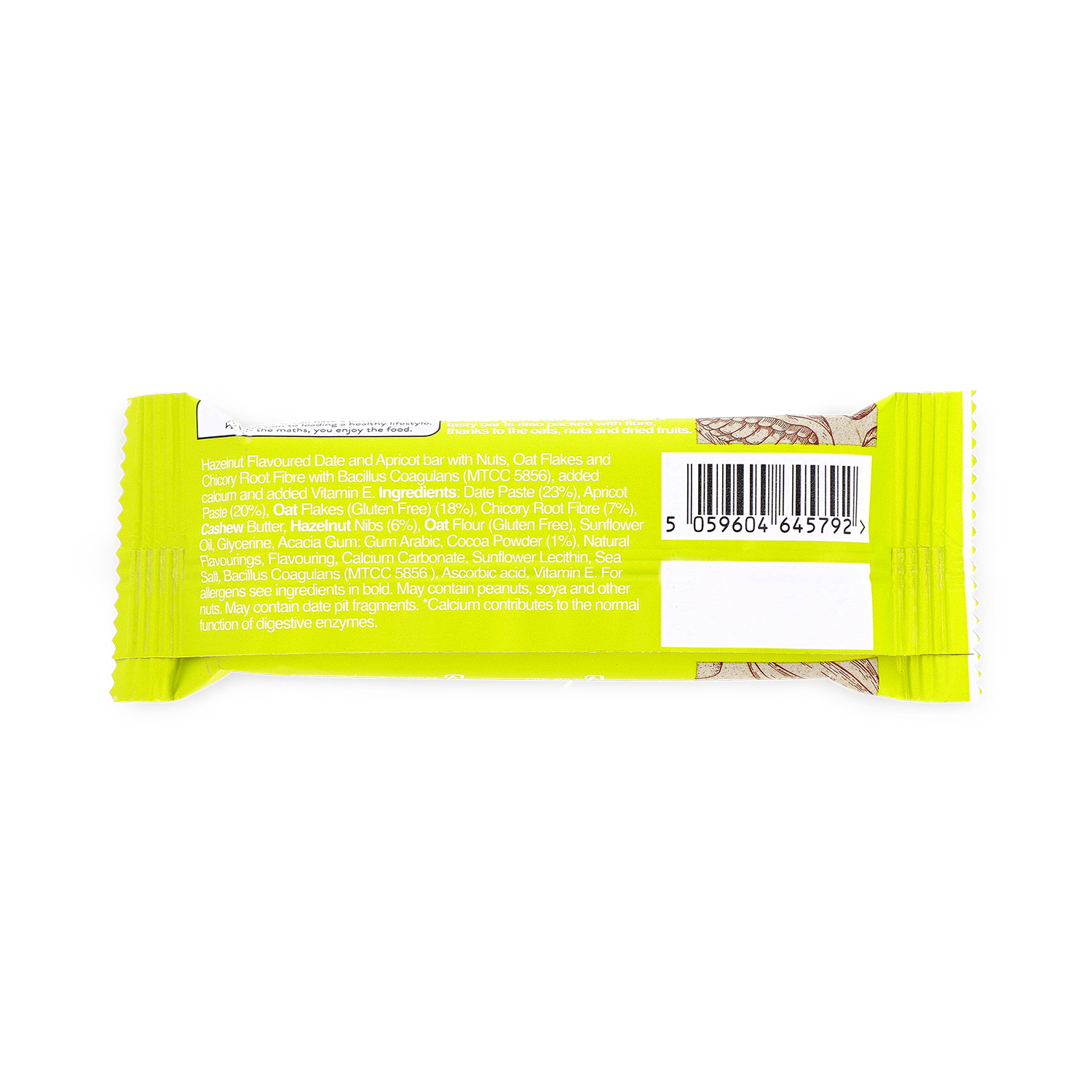 Holland & Barrett Tummy Love Cocoa Hazelnut Bar with Benefits 40g - 998364