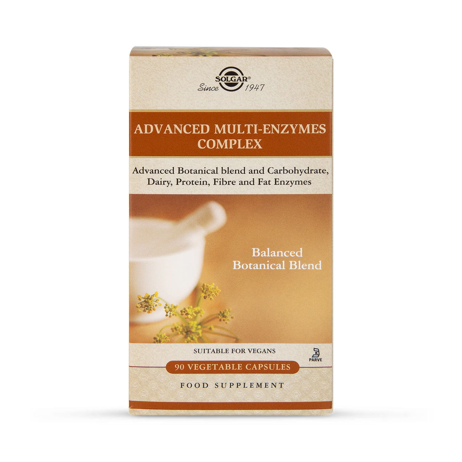 Solgar Multi-Enzymes Complex Vegi Capsules 90 (British brand)