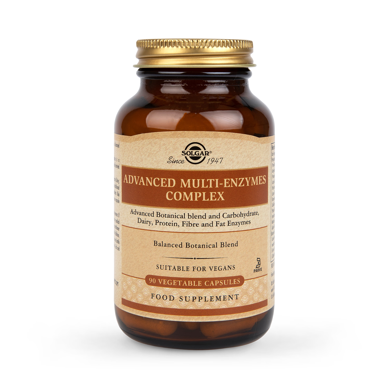 Solgar Multi-Enzymes Complex Vegi Capsules 90 (British brand)