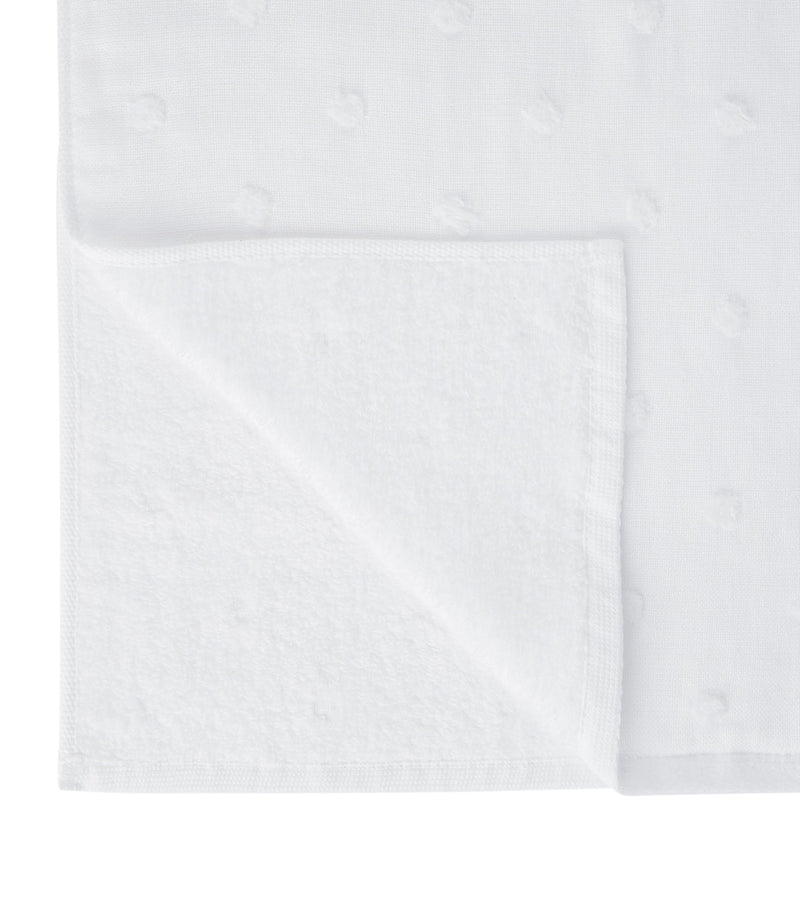 Uchino Zero Twist Gauze Dots Hand Towel 60cm x 100cm (British brand)