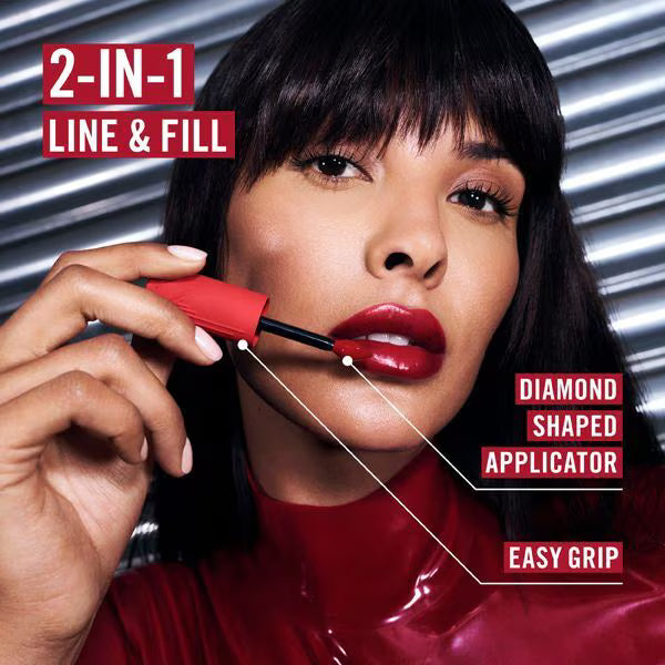Rimmel liquid lipstick Honey-Bun, imported from the UK
